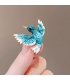 XSB113 - Blue Bird Saree Brooch